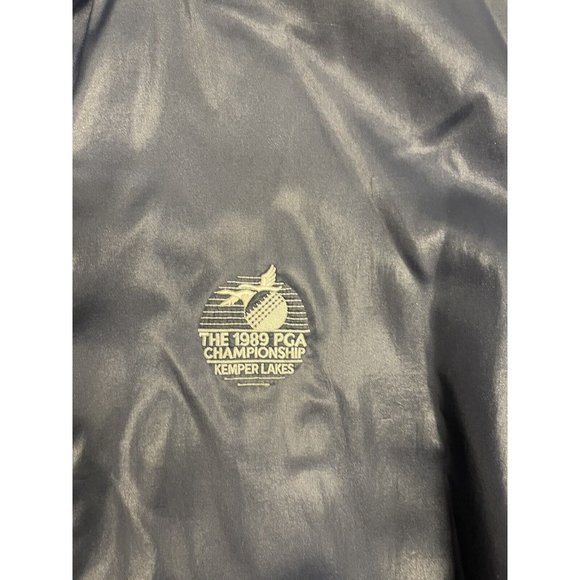Vintage! 1989 PGA Championship WINDBREAK Jacket KEMPER LAKES GOLF Payne Stewart - Picture 2 of 9